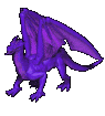 it's a purple dragon